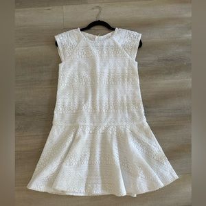 White lace dress juniors size 1/2